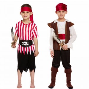 Trang phục trẻ em cướp biển Chàng trai Caribbean Sách tuần Ngày Fancy Dress Outfit Halloween