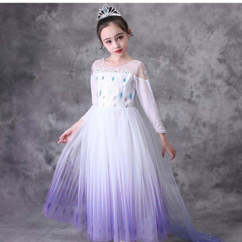 Cos110 váynữ công chúa cosplay elsa váy halloween quần áo ưa thích tv&trang phục phim trẻ em