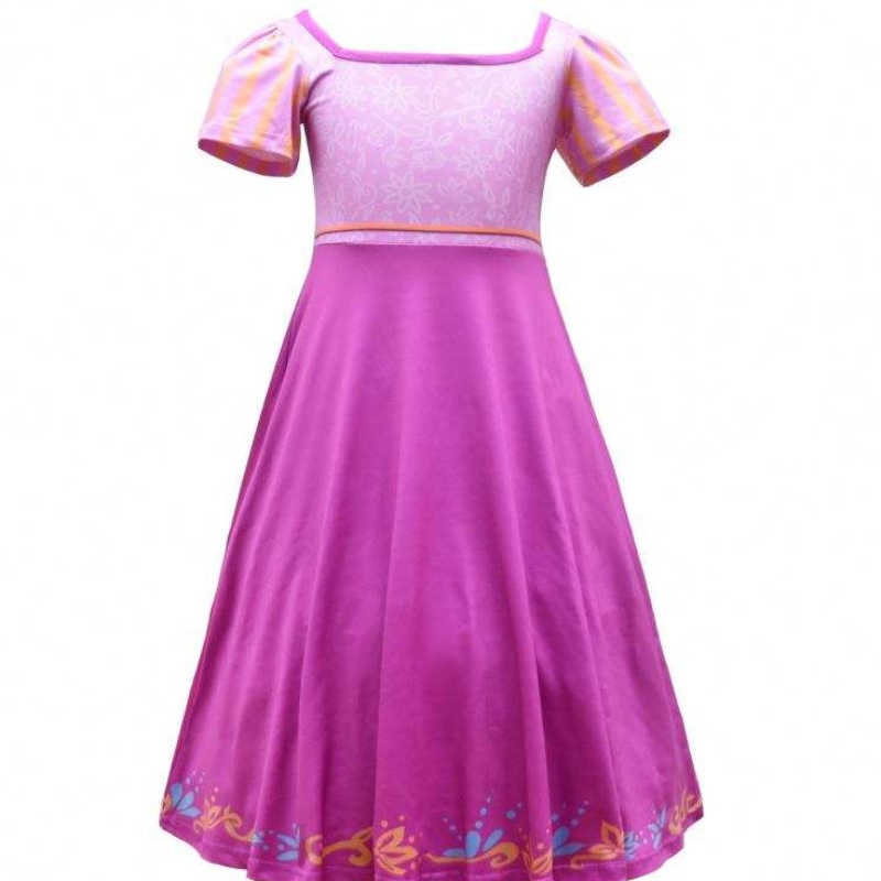 Tóc ma thuật Rapunzel Cosplay Dress Princess Dress TV&movie Cosplay Trang phục