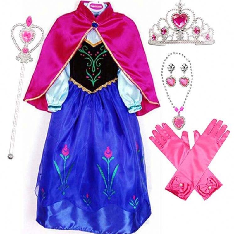 2022 Mục bán chạynhất Anna Nữ hoàng Snow In sinhnhật Váy công chúa váy công chúa Elsa Cosplay HCGD-004