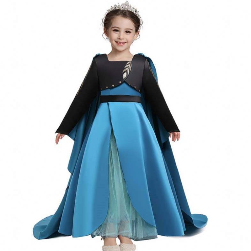 Trang phục đăng quangnữ hoàng mới elsa 2 cô gái váy elsa ăn mặc cho trẻ em hCGD-035