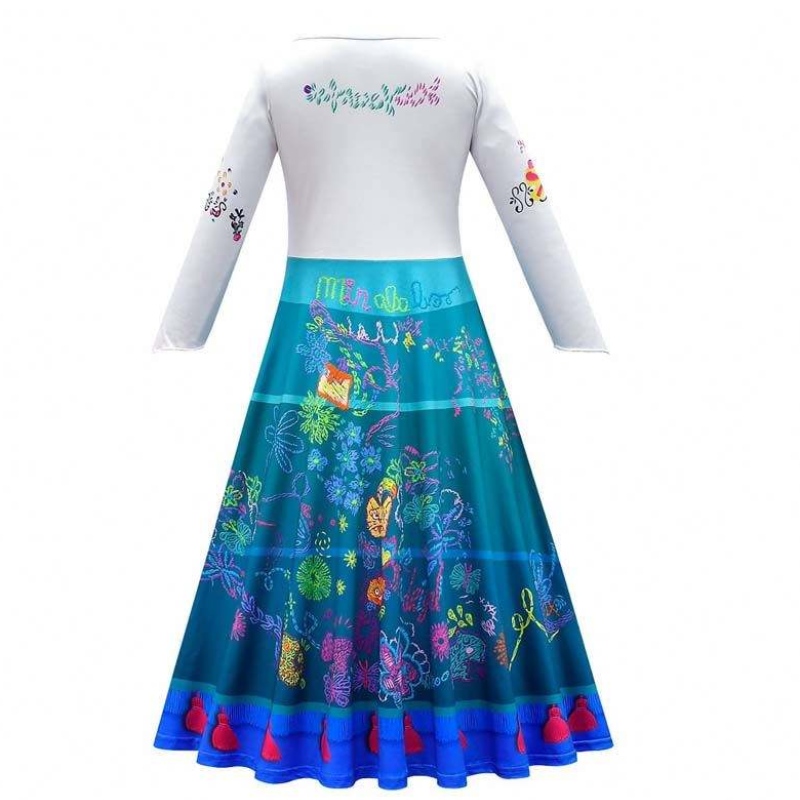 Sản phẩm xu hướng 2022 90-160cm Trang phục công chúa Halloween Isabela Madrigal Encanto Mirabel Cosplay HCIS-012