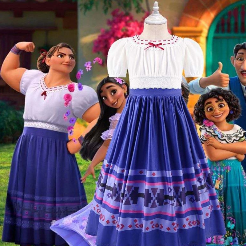 Phim Baige Encanto Mirabel Isabella Pepa Công chúa Trang phục chonữ diễn xuất MFMW011