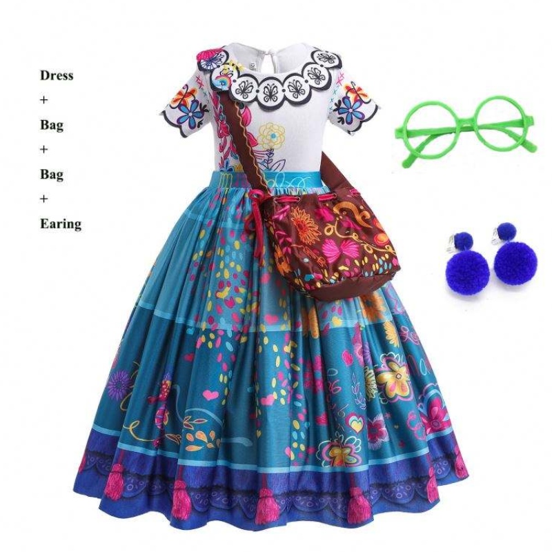 Mới đếnnhững đứa trẻ mới đến lễ hội lễ hội lễ hội halloween công chúa halloween encanto mirabel isabella váy
