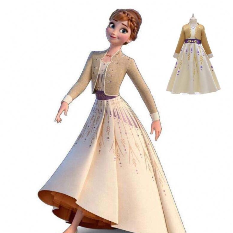 Phim 2 Princess Elsa và Anna Baby Girls Cosplay Dress BX1662