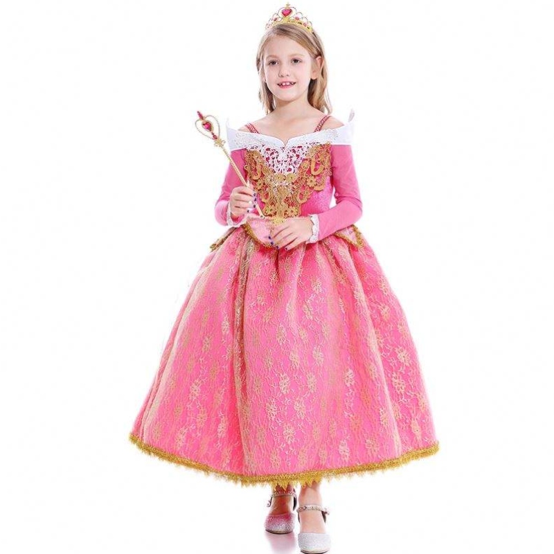 Váyngủ Người đẹpngủ Công chúa Aurora Lace Dress Cosplay Hiệu suất Trang phục D0701 SMR026