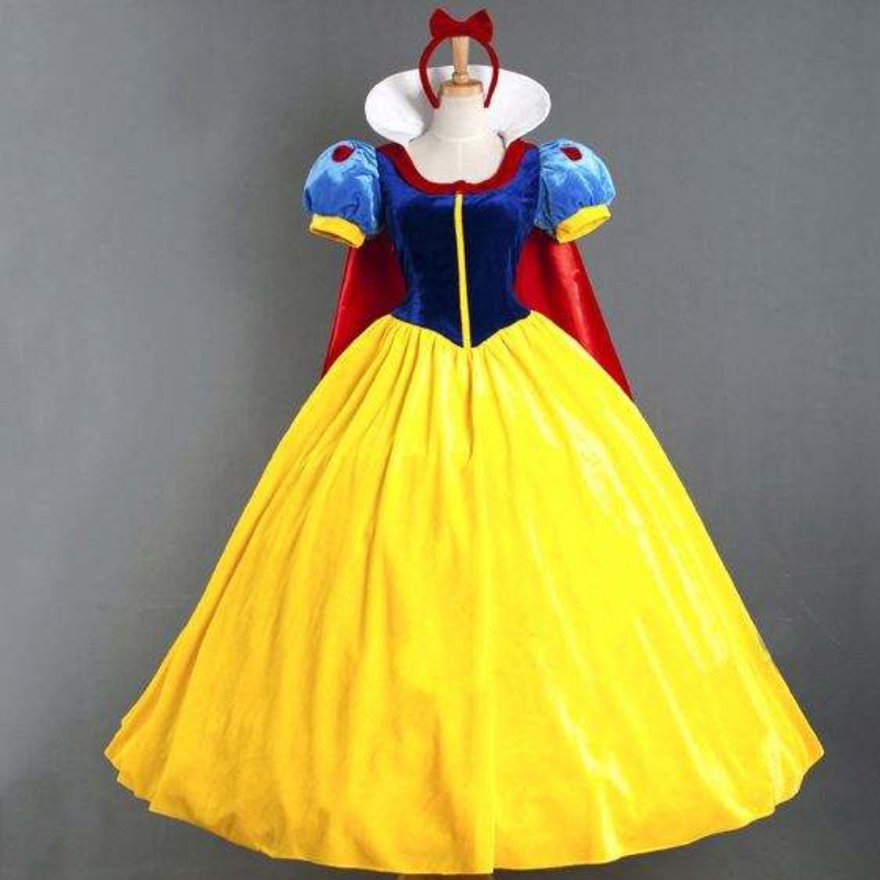 Váy cosplayngười lớn Snow White Girl Princess Dress Phụnữ