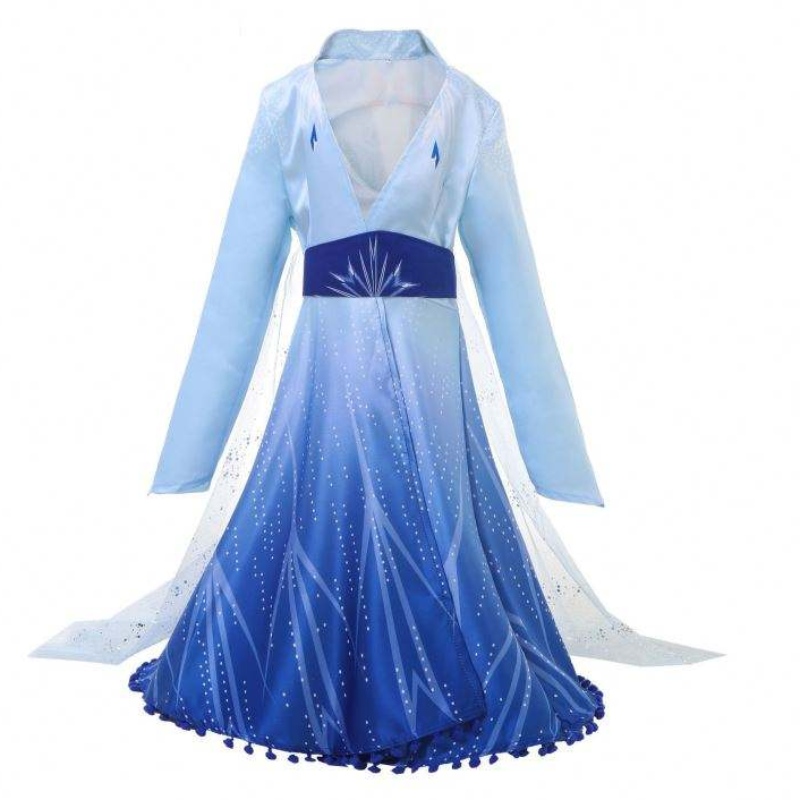 Đến mới Elsa Frozen Dress Princess Elsa Trang phục cho các cô gái