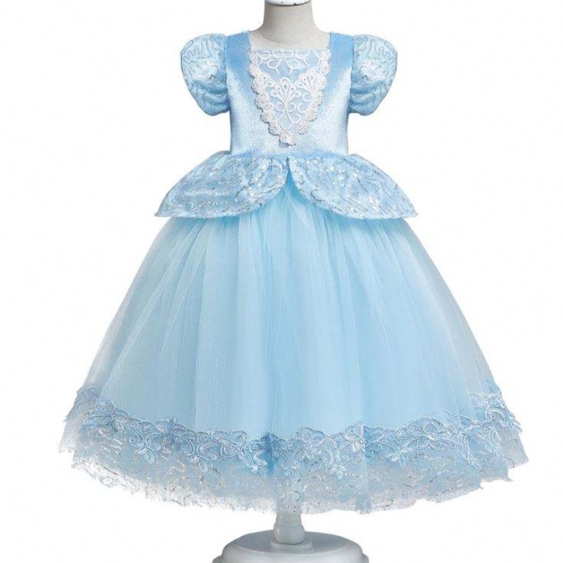 Trang phục công chúa xanh cho các cô gái Halloween Party Cosplay Cosplent Trang phục trẻ em ăn mặc
