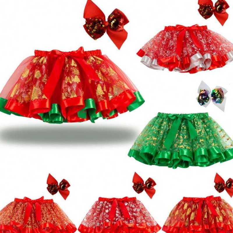 Baige Girl Summer Slear-Sleeved dễ thương kỳ lân in áo phông Cotton Tutu Tutu Performance
