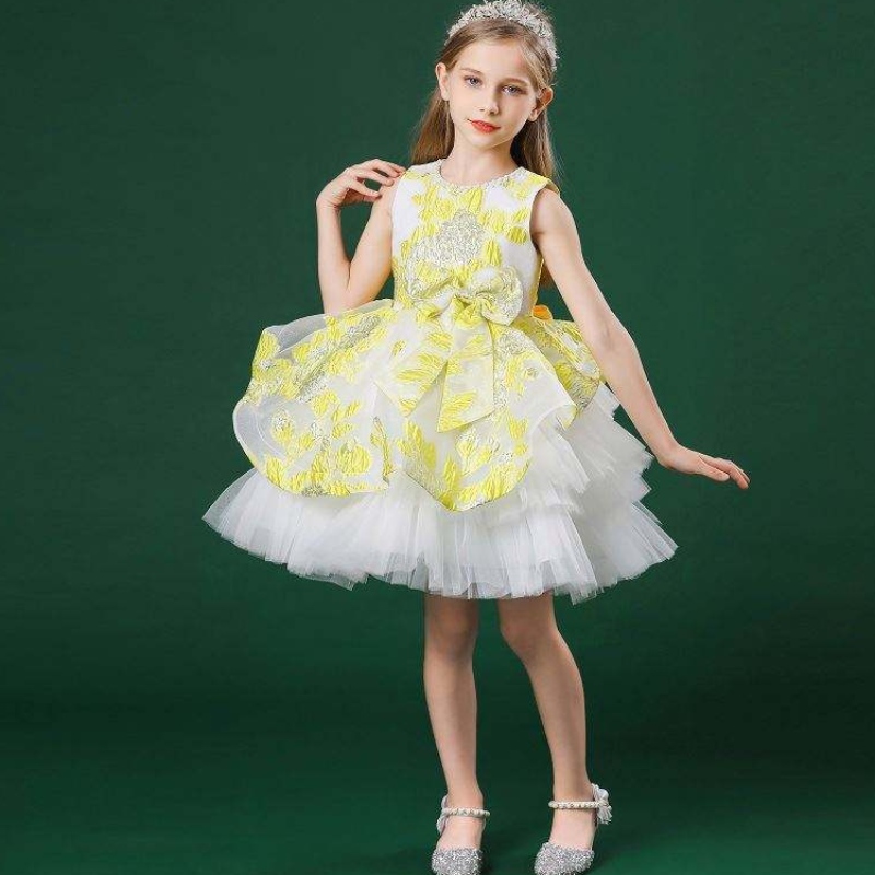 Baige Baby Girls Party Váy cưới trẻ em váy công chúa váy đẹp cho cô gái