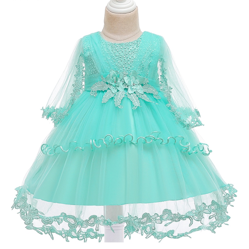 Ansoo Princess Flower Girl Dress Summer Tutu Wedding Party Party Kid