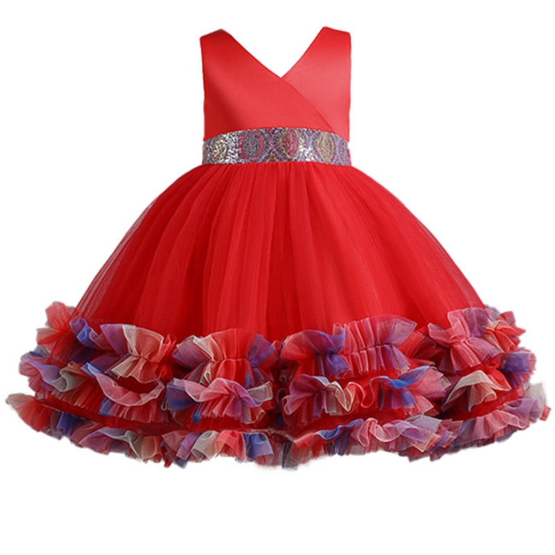 Cô gái hoa công chúa trang phục mùa hè mặc quần áo tiệc Giáng sinh cho trẻ em quần áo trang phục trẻ em