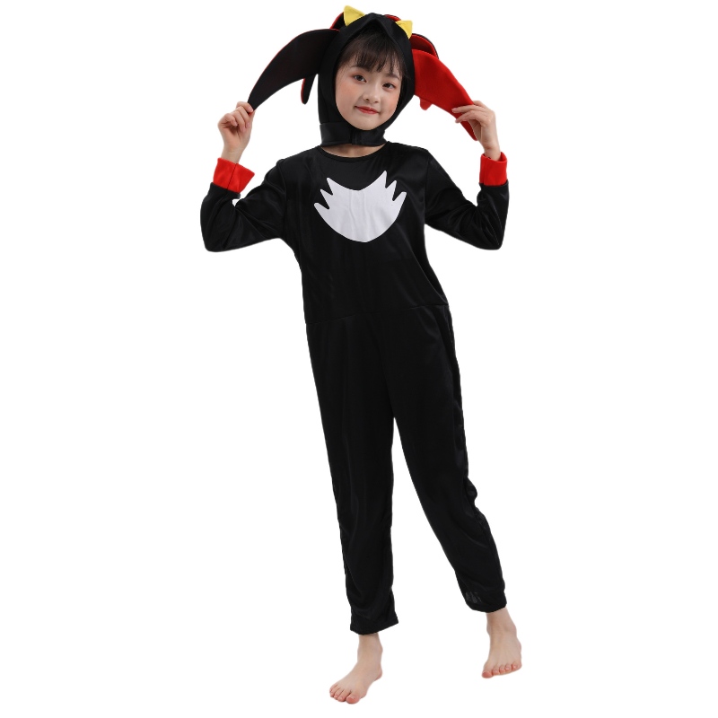 Trẻ em áo jumpsuit trang phụcnhím đen cho trẻ em