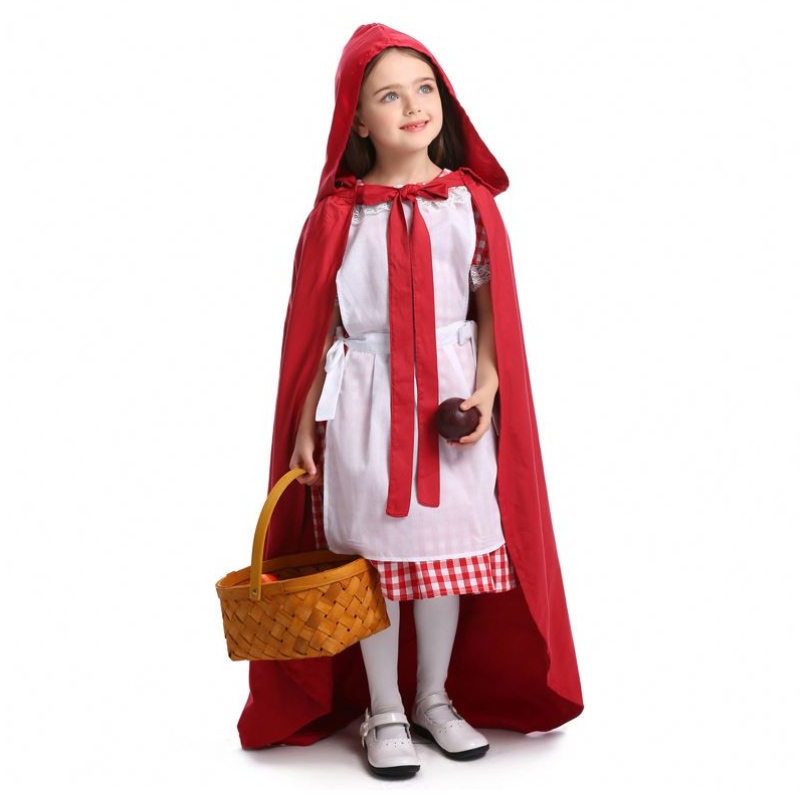 Novelties Children Fairytale Trang phục trang phục Little Red Riding Hood Trang phục DGHC-071