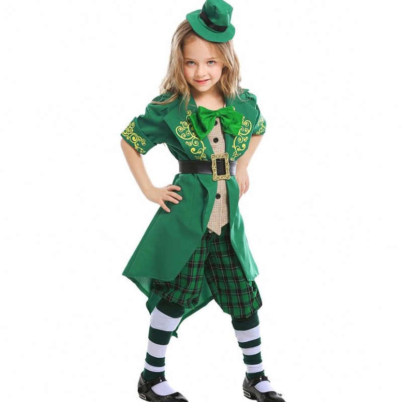 Trẻ em Halloween Ailen Elf Performance Perform Outfit