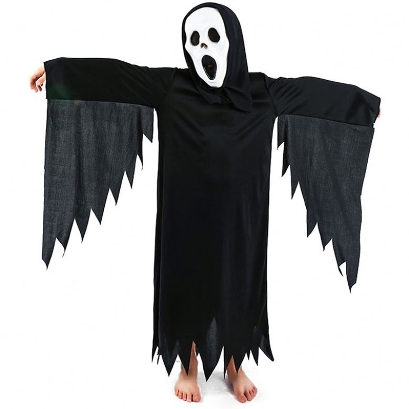 Halloween Cosplay Suit Suit Boys Creepy Phantom Dress Up Ghost Trang phục Halloween HCVM-003