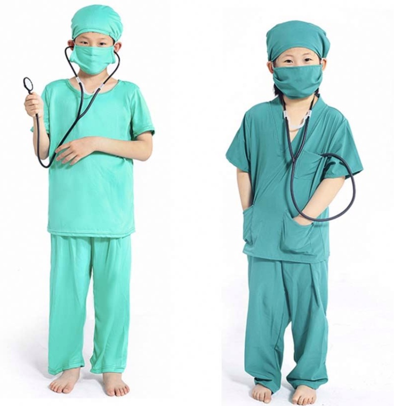 Chủ đề tiệc giả trang thể hiện vai trò bác sĩ chuyênnghiệp y tá bác sĩ trẻ em Trang phục HCBC-004