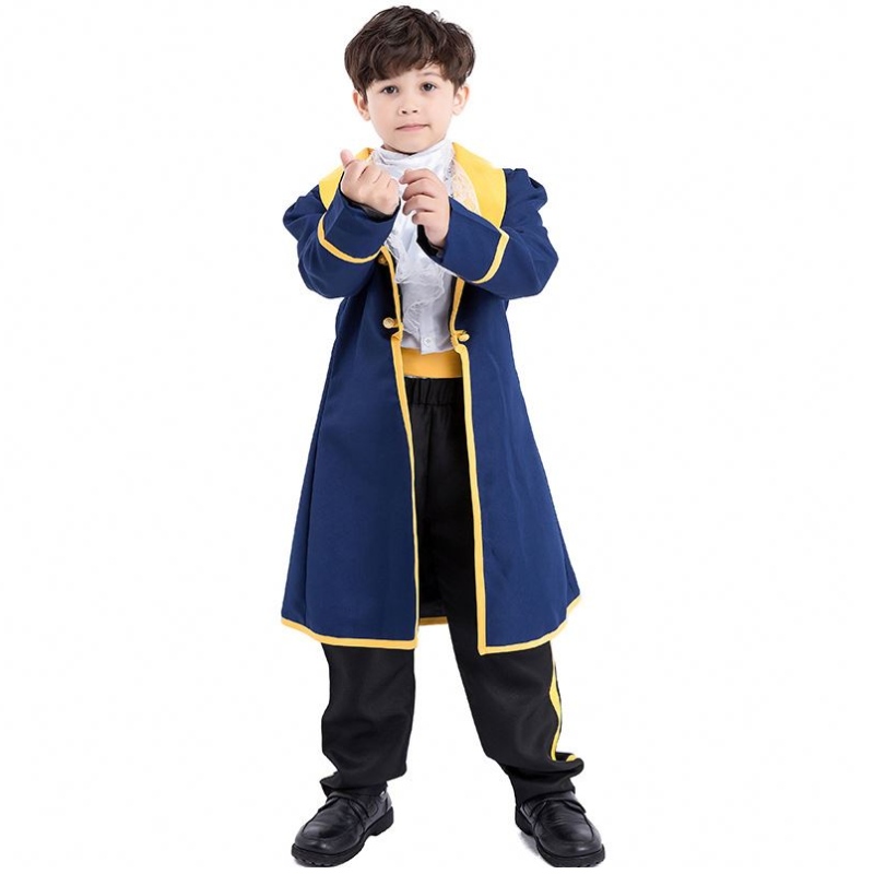 Trẻ em Beauty and the Beast Cosplay Trang phục Halloween Party Men Boys Fancy Dress Movie Prince \\\\\\\\ Trang phục