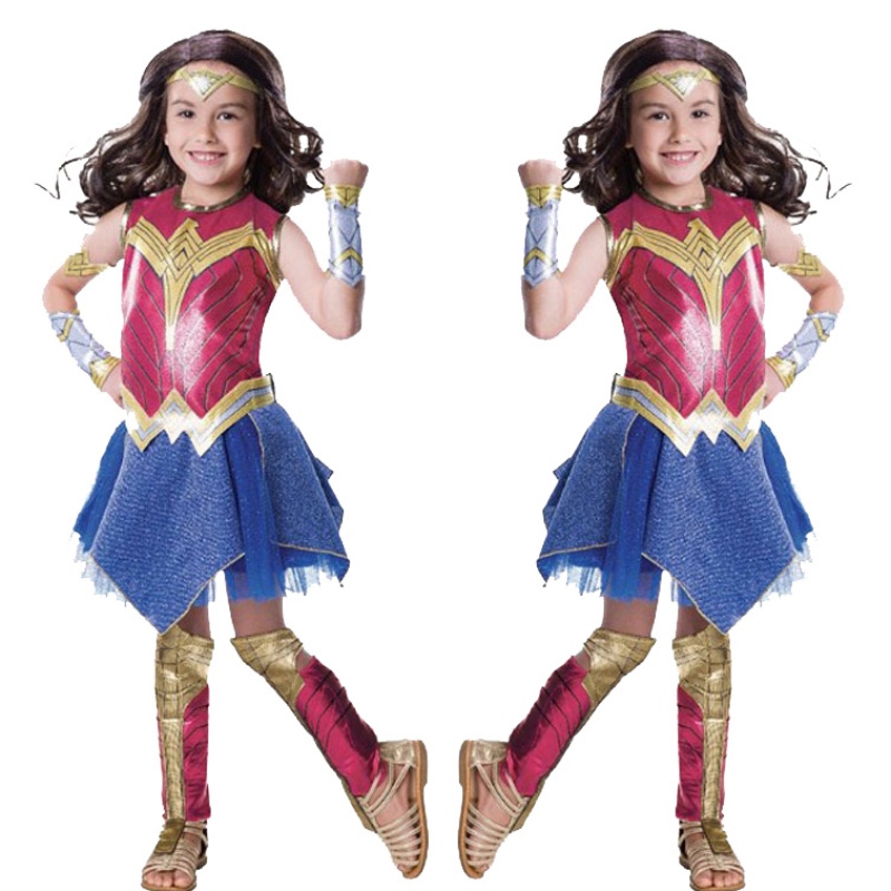 Wonder Woman Phim Child \\\\ giá trị trang phục trẻ em gái ưa thích quần áo sang trọng