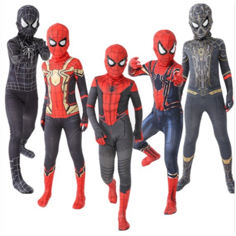 Ngườinhện-Người đàn ông Bodysuit One Piece Kids Halloween Trang phục