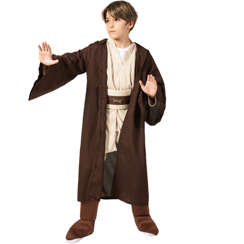 Trang phục cosplay Jedi Robe Halloween cổ điển của đứa trẻ dành cho trẻ em